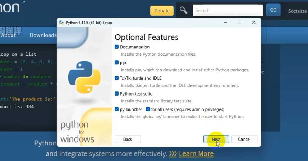 RVC 手动安装依赖的命令行截图,展示 Python 环境和依赖安装过程